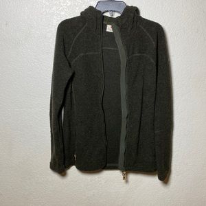 FjallRaven size S women’s green fleece jacket
